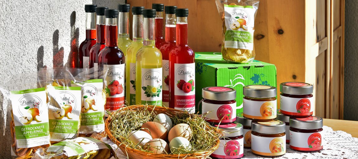Genießen Sie köstliche hofeigene Produkte marmelade
