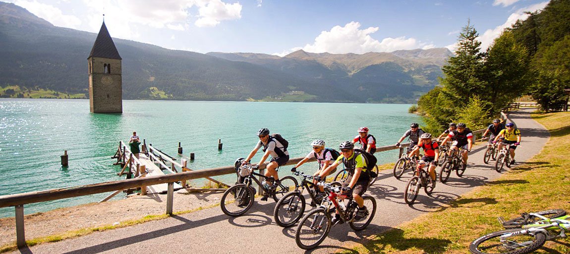 Der schönste Radweg im Vinschgau